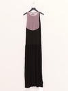 SWAYING 25 Early Autumn One-shoulder splicing bud vest dress SW-SW25PF2L02C3-HEI Black
